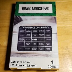 Conference Call Bingo Mouse Pad